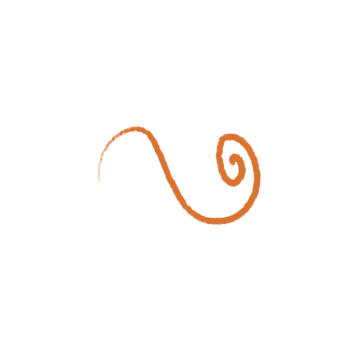 orange swirl